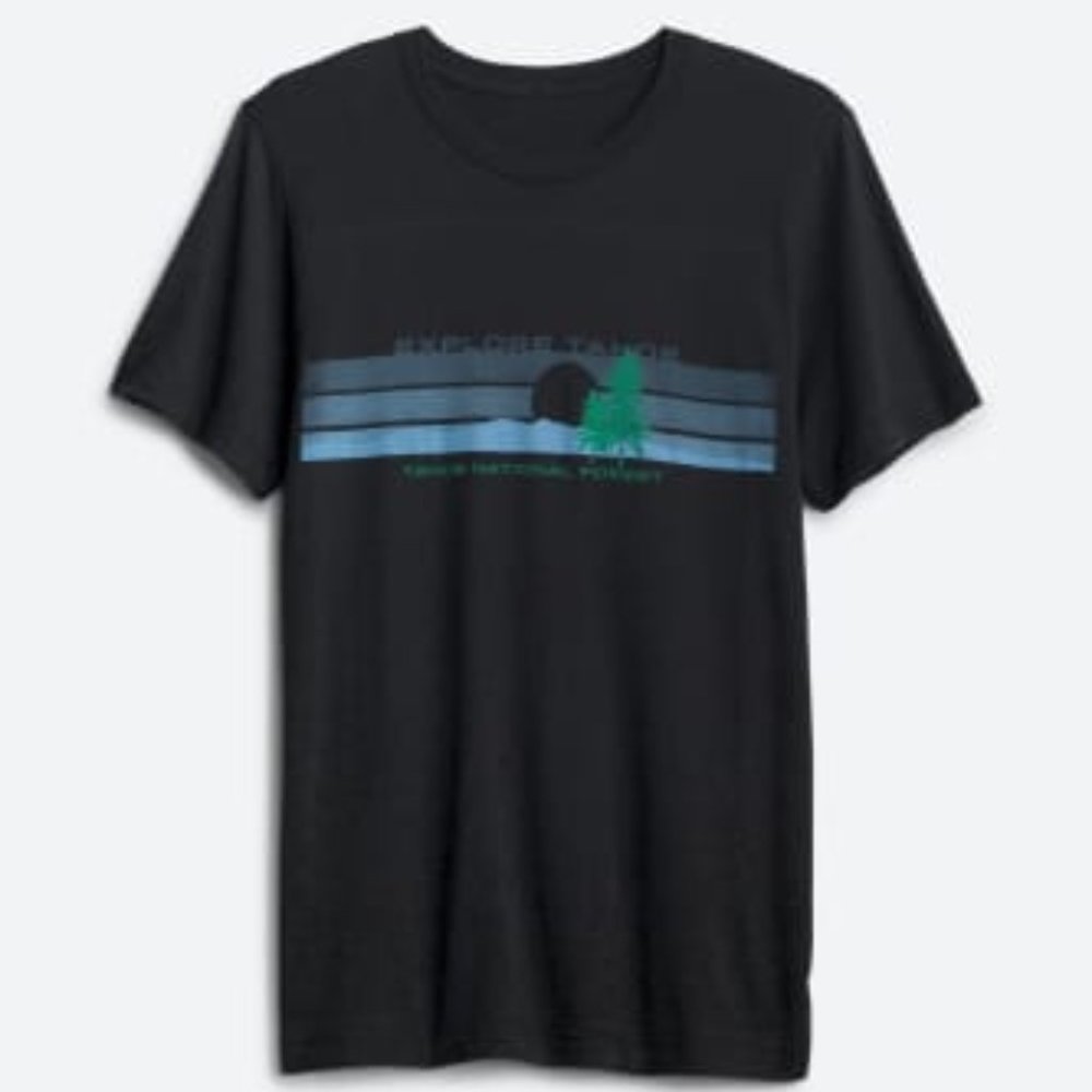 PARKS PROJECT Tahoe Trail SS Tee  XL | Black